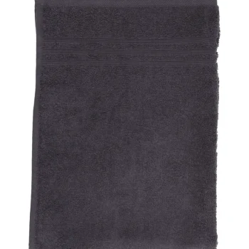 Kotikulta Kylpyhuone- Ja Saunatekstiilit-Käsipyyhe 50 X 70 Cm Sara Tummanharmaa
