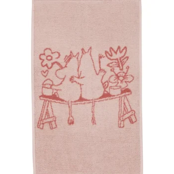Moomin Kylpyhuone- Ja Saunatekstiilit-Käsipyyhe 30 X 50 Cm Rakkaus