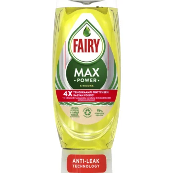 Fairy Astianpesuaineet^Käsitiskiaine 450 Ml Max Power Lemon
