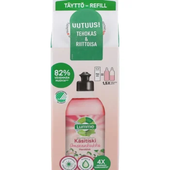 Lumme Astianpesuaineet^Käsitiskiaine 750 Ml Omenakukka Täyttöpakkaus