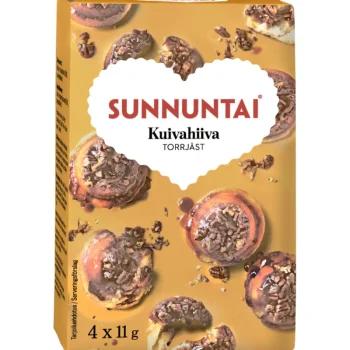 Sunnuntai Leivontamausteet Ja -ainekset^Kuivahiiva 4 X 11 G
