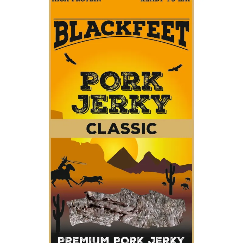 kuivaliha-blackfeet-40-g-pork-xljIlZFv-0.webp Blackfeet Lihasnacksit-Kuivaliha 40 G Pork Jerky Classic