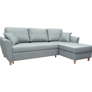 Tenstar Huonekalut-Kulmadivaani Anton Vaaleanharmaa