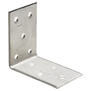 Rakennuskulmat Ja -kiinnikkeet-Kulmalevy 60x60x40x2 A2 Ruostumaton