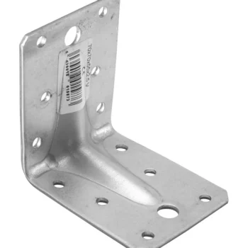 Rakennuskulmat Ja -kiinnikkeet-Kulmalevy 70 X 70 X 55 X 2,5 Mm Sinkitty, Vahvistettu