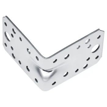 Rakennuskulmat Ja -kiinnikkeet-Kulmalevy Ruostumaton A2, 90 X 90 X 65 Mm