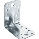 Rakennuskulmat Ja -kiinnikkeet-Kulmalevy V-90x90x65x2,5 Sinkitty