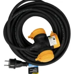 Energy+ Jatkojohdot-Kumijatkojohto 10 M 3osaa 3x2,5 Mm