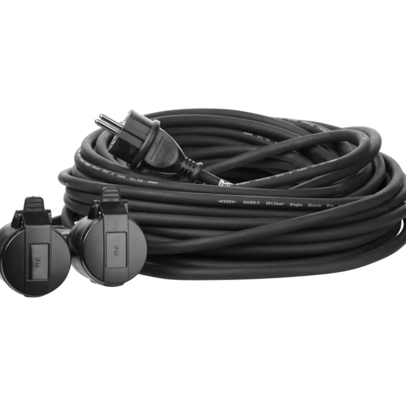 kumipllysteinen-jatkojohto-20-prxfGipX-0.webp Energy+ Jatkojohdot-Kumipäällysteinen Jatkojohto 20 M, 2 Pistorasiaa