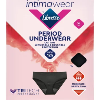 Libresse Intiimihygieniasuojat^Kuukautisalushousut Cotton Hipster