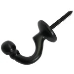 Piippo Kettingit, Köydet Ja Kuormansidonta-Kuulakoukku Pulverimaalattu Musta 2 Kpl