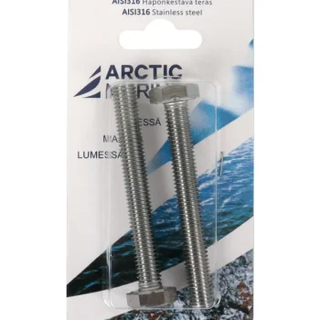 Arctic Marine Naulat Ja Ruuvit-Kuusioruuvi DIN933 M10x80 A4