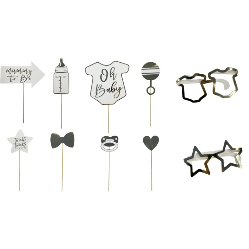 kuvakoriste-lets-party-10-kpl-scoyBUOC-0.webp Let's Party Teemajuhlat-Kuvakoriste 10 Kpl Oh Baby