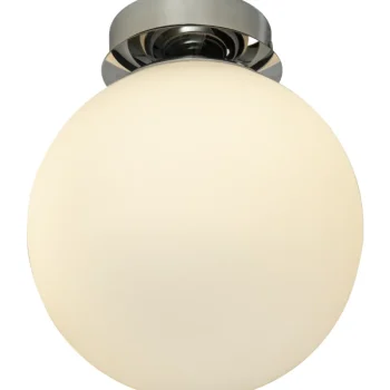 Aneta Lighting Sisävalaisimet-Kylpyhuoneen Plafondi Lido, Kromi/valkoinen