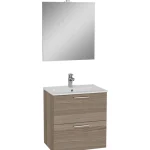 Vitra LVI-Kylpyhuonekalustesetti 3in1 Mia 60 Cm Tammi