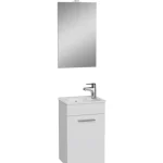 Vitra LVI^Kylpyhuonekalustesetti 3in1 Mia 40 Cm Valkoinen