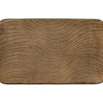 Kotikulta Kylpyhuone- Ja Saunatekstiilit-Kylpyhuonematto 50 X 80 Cm Aalto Tummanruskea