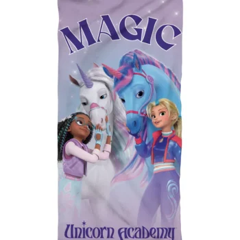 Unicorn Academy Kylpyhuone- Ja Saunatekstiilit-Kylpypyyhe 70 X 140 Cm
