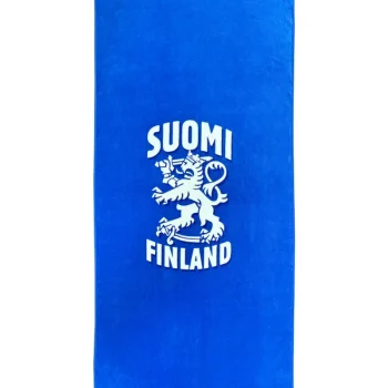 Kylpyhuone- Ja Saunatekstiilit-Kylpypyyhe 75 X 150 Cm Suomi Leijona