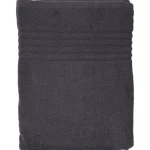 Kotikulta Kylpyhuone- Ja Saunatekstiilit-Kylpypyyhe 70 X 140 Cm Sara Tummanharmaa