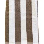 Kotikulta Kylpyhuone- Ja Saunatekstiilit-Kylpypyyhe 70 X 140 Cm Tuuli Harmaanruskea