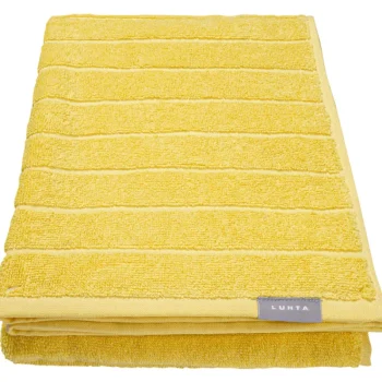 Luhta Home Kylpyhuone- Ja Saunatekstiilit-Kylpypyyhe 70 X 140 Cm Ranta Keltainen
