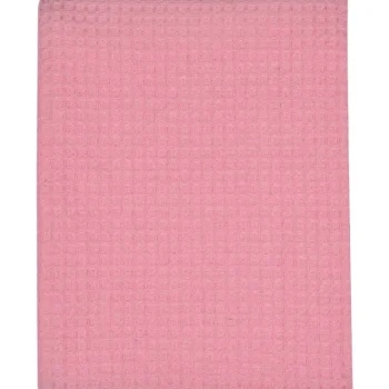 Miny Kylpyhuone- Ja Saunatekstiilit-Kylpypyyhe 90 X 180 Cm Vohveli Vaaleanpunainen