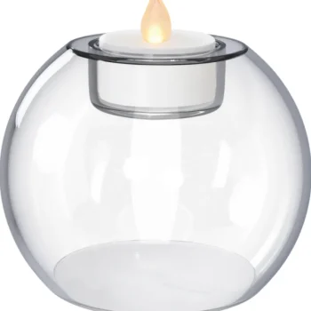 Kotikulta Kynttilänjalat Ja Kynttilät-Kynttilälasi 8 Cm Globe