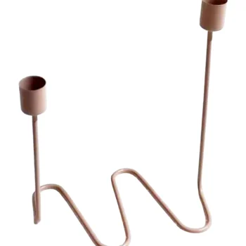 Miny Maljakot Ja Koriste-esineet-Kynttilänjalka 22,5 Cm Vaaleanpunainen