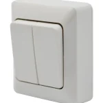 Egant Sähköasennustarvikkeet-Kytkin Pinta 2-osainen