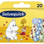 Salvequick Hyvinvointi- Ja Terveydenhoitotarvikkeet^Laastari 20 Kpl Muumi