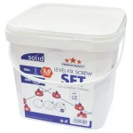 Solid Muuraus- Ja Laatoitusvälineet-Laattojen Tasaussarja 2,0mm Pyöritettävä 100 Kpl