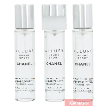 Chanel Lahjapakkaukset^Lahjapakkaus, 60 Ml Allure Homme Sport 3 X Edt Travel Spray Refill 20 Ml