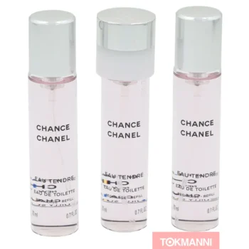 Chanel Lahjapakkaukset^Lahjapakkaus, 60 Ml Chance Eau Tendre 3 X Edt Spray Refill 20 Ml