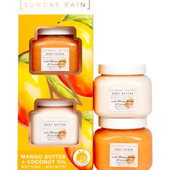 Sunday Rain Kosmetiikkalahjapakkaukset^Lahjapakkaus Mango & Coconut Duo