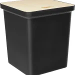 Sini Roskakorit Ja Lajitteluastiat^Lajitteluboksi Musta