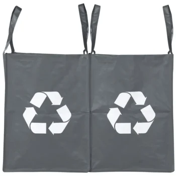 Sini Roskakorit Ja Lajitteluastiat^Lajittelukassi 2 Kpl