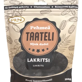 Prix Pähkinät Ja Kuivatut Hedelmät^Lakritsitaateli 200 G