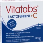 Vitatabs Terveysravinteet Ja -valmisteet^Laktoferriini 40 Kpl + C-vitamiini