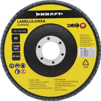 Kraft Sähkötyökalujen Tarvikkeet^Lamellilaikka 125 Mm, 60
