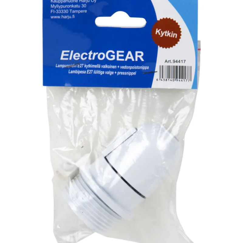 lampunpidin-kytkin-kierteell-bczMXPMX-0.webp Harju Sähköasennustarvikkeet-Lampunpidin + Kytkin Kierteellä E27 Valkoinen