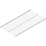 Element System Hyllyjärjestelmät-Lankahylly 600x400 Mm, Valkoinen