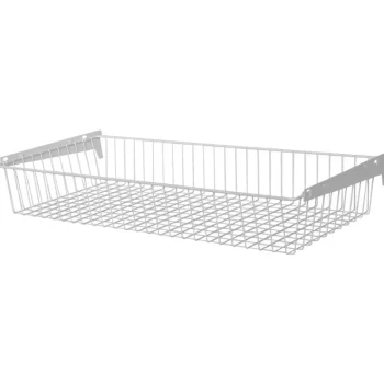 Element System Hyllyjärjestelmät-Lankakori+kannattimet ES32 800 X 350 Mm Valkoinen