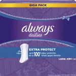Always Intiimihygieniasuojat^Large Xtra Protect Pikkuhousunsuojat 68 Kpl Megapakkaus