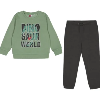 Peuhu Lasten Sisävaatteet-Lasten Collegesetti Fenton + Rome 3 Dinosaurusteksti