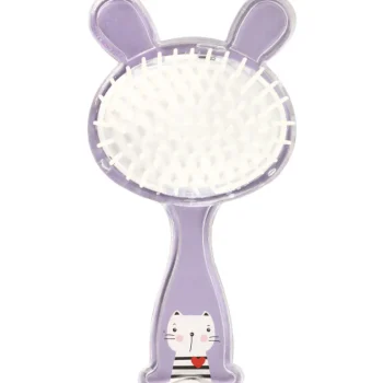 Miny Hiuskoristeet Ja Hiustenhoitovälineet^Lasten Hiusharja Kissa Lila