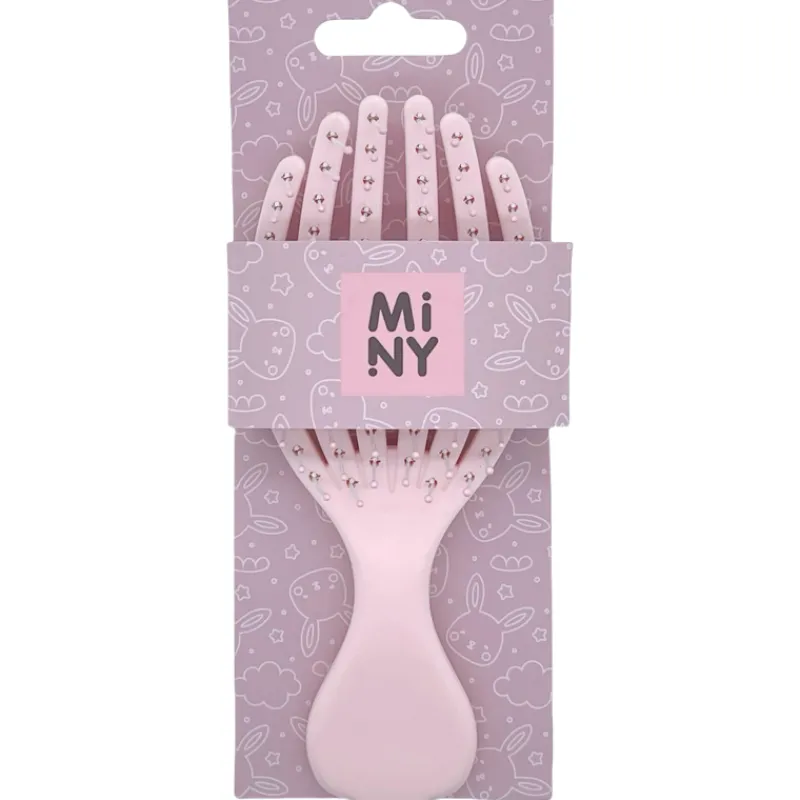 lasten-hiusharja-miny-vaaleanp-pifjoqJu-0.webp Miny Hiuskoristeet Ja Hiustenhoitovälineet^Lasten Hiusharja Vaaleanpunainen