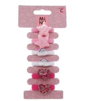 Miny Hiuskoristeet Ja Hiustenhoitovälineet^Lasten Hiuslenkit 6 Kpl