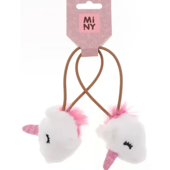 Miny Hiuskoristeet Ja Hiustenhoitovälineet^Lasten Hiuslenkki 2 Kpl Yksisarvinen