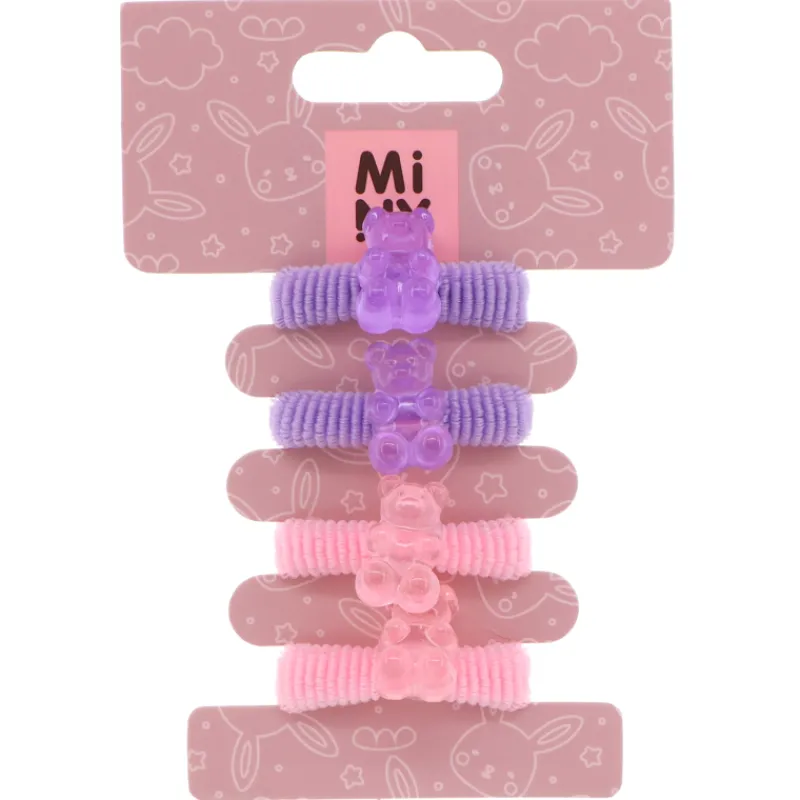 lasten-hiuslenkki-miny-4-kpl-n-rxGsBWTN-0.webp Miny Hiuskoristeet Ja Hiustenhoitovälineet^Lasten Hiuslenkki 4 Kpl Nalle